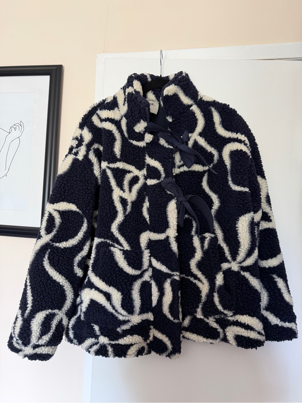Damson Madder Infgrid Borg Fleece Jacket